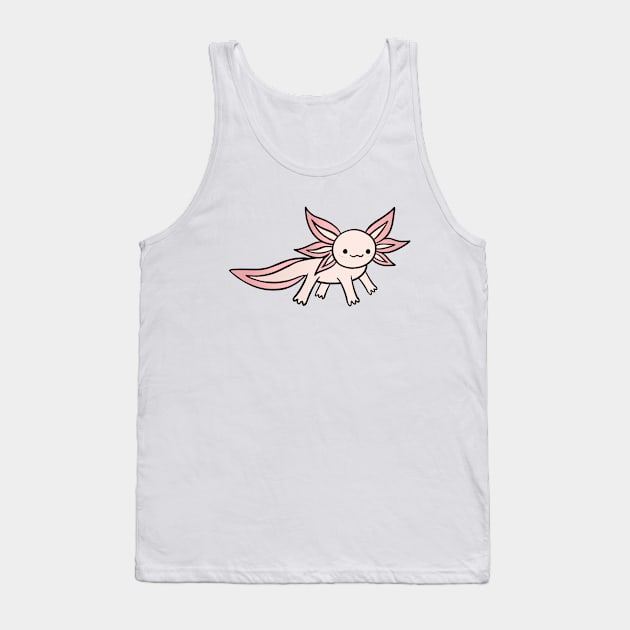 Axolotl Tank Top by d o r r i a n